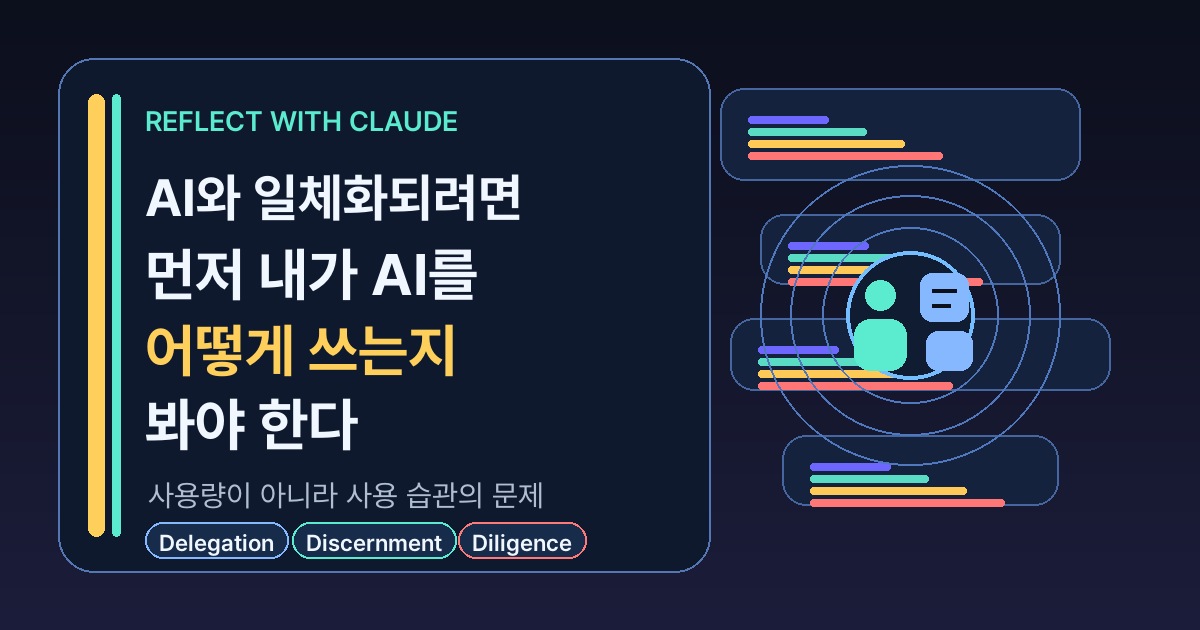 AI와 일체화되려면 먼저 내가 AI를 어떻게 쓰는지 봐야 한다 SEO 이미지